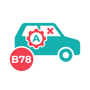 Permis B78 -Boite automatique (sans code)
